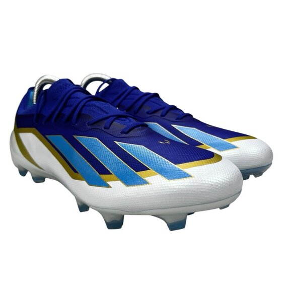 Adidas X Crazyfast Elite FG Messi Blue Soccer Cleats ID0710 Men's Sz 7.5 - 11.5 - Picture 4 of 10